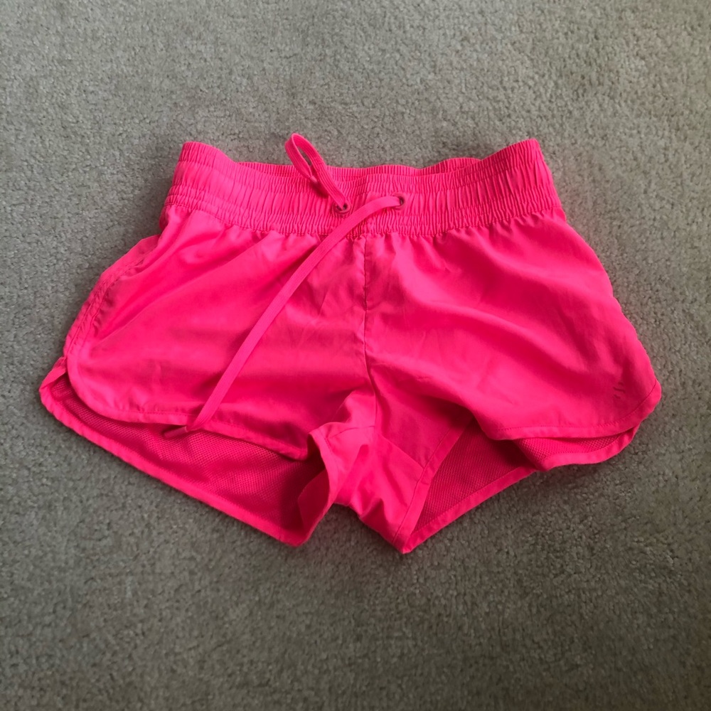 Never worn pink running shorts